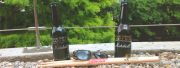 Bronzette, lunettes, serviette et baguettes